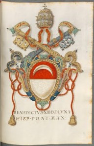 Escudo del Papa Luna